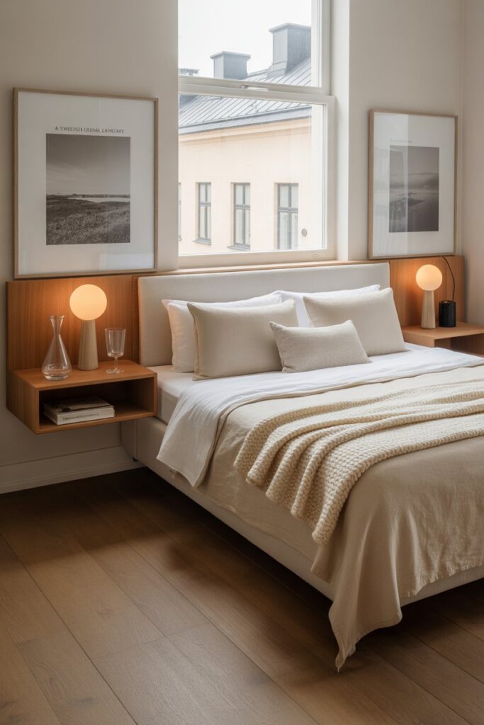 stockholm style bedroom ideas