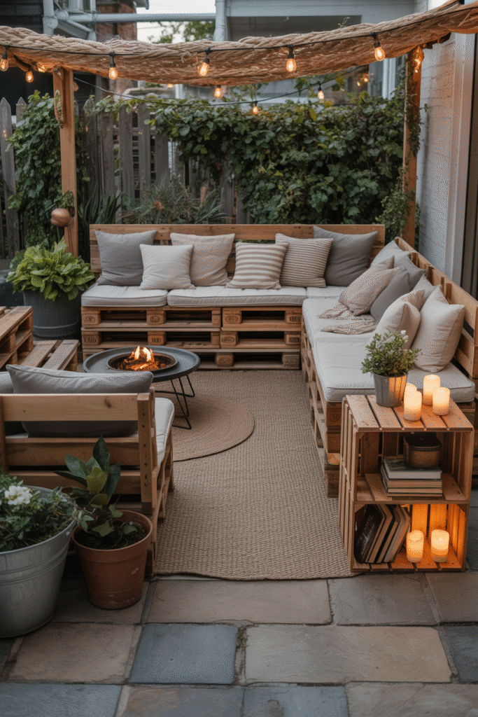 Pallet Seating Lounge