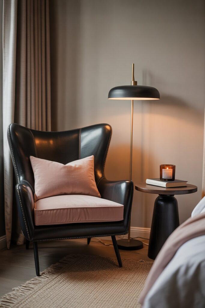 black and pink bedroom ideas