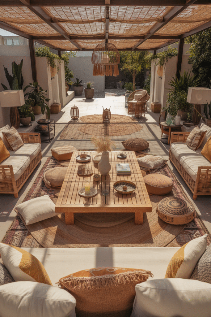 Earthy Boho Lounge