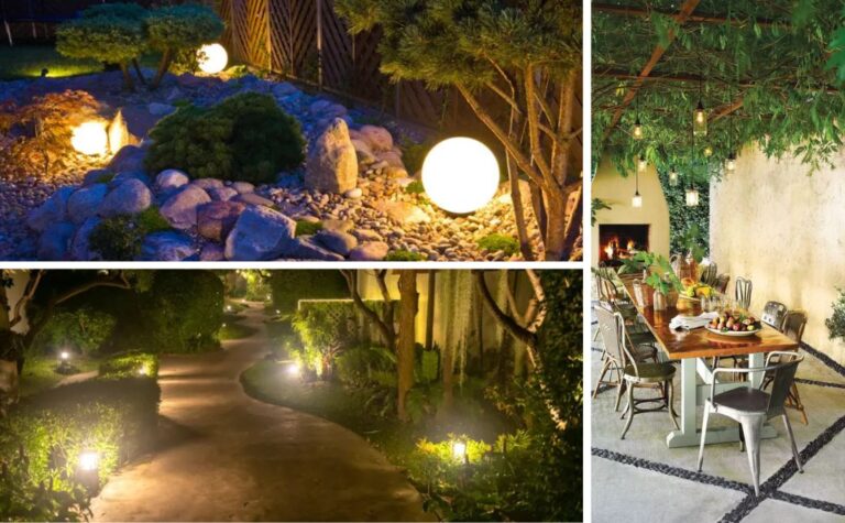 backyard lighting ideas