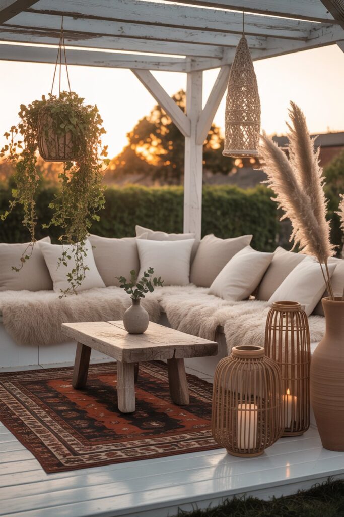 Boho Lounge Corner