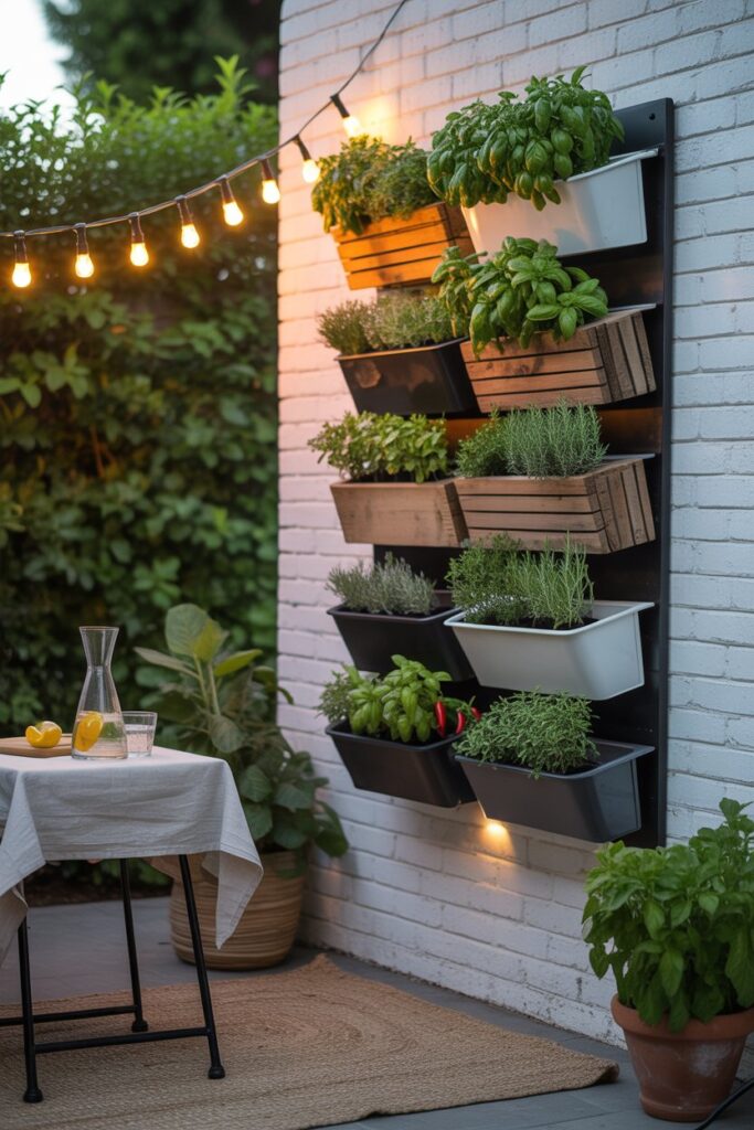 Vertical Herb Garden 
