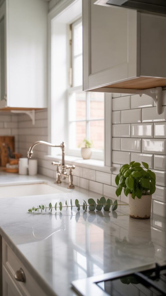 White Kitchen Backsplash Ideas