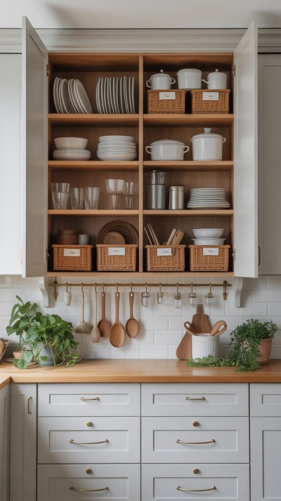 Kitchen Cabinet Organization Ideas