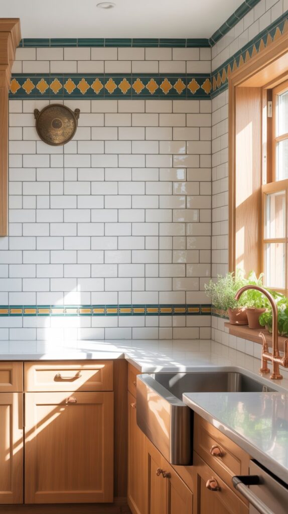 White Kitchen Backsplash Ideas