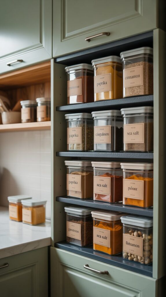 Kitchen Cabinet Organization Ideas