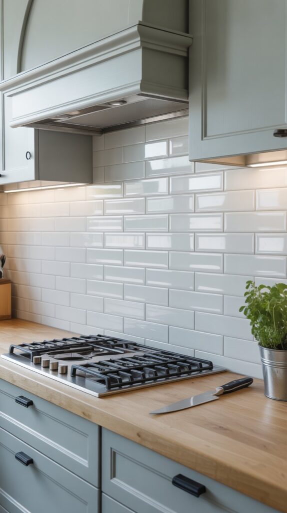 White Kitchen Backsplash Ideas