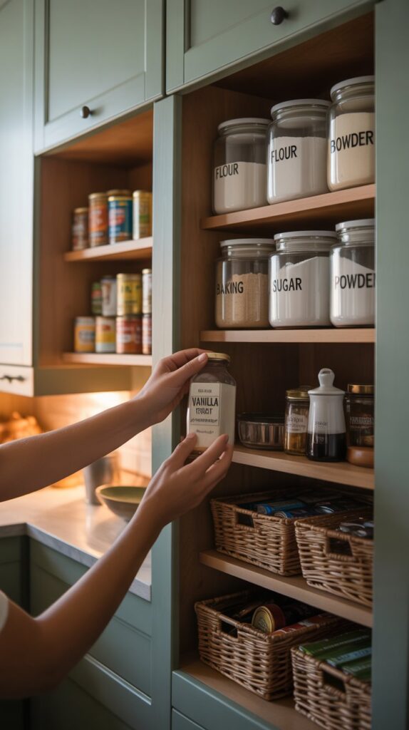 Kitchen Cabinet Organization Ideas