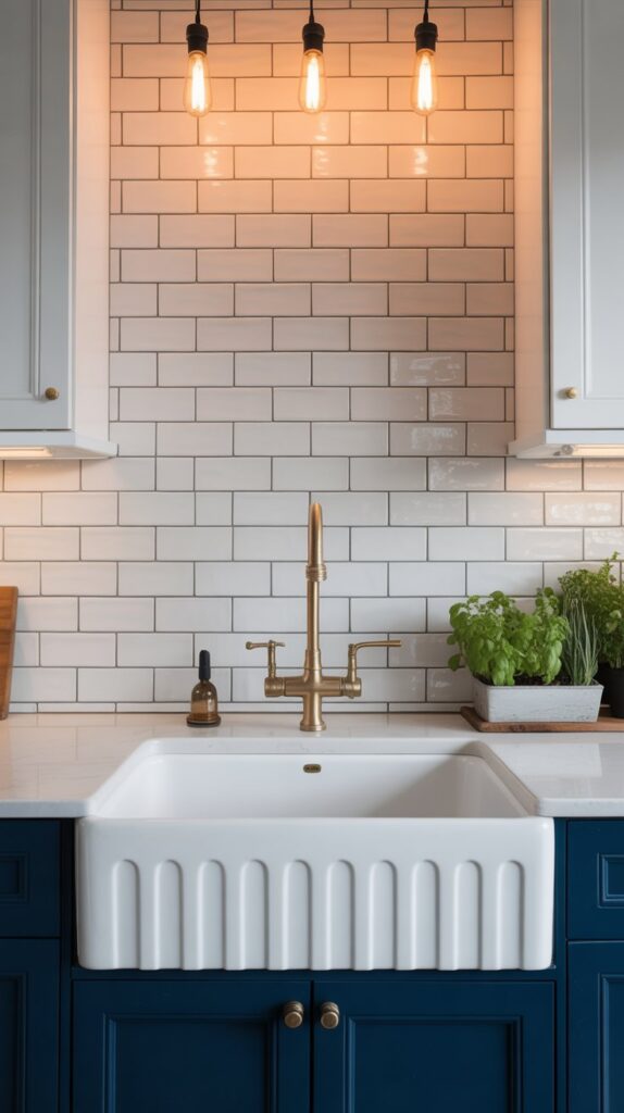 White Kitchen Backsplash Ideas