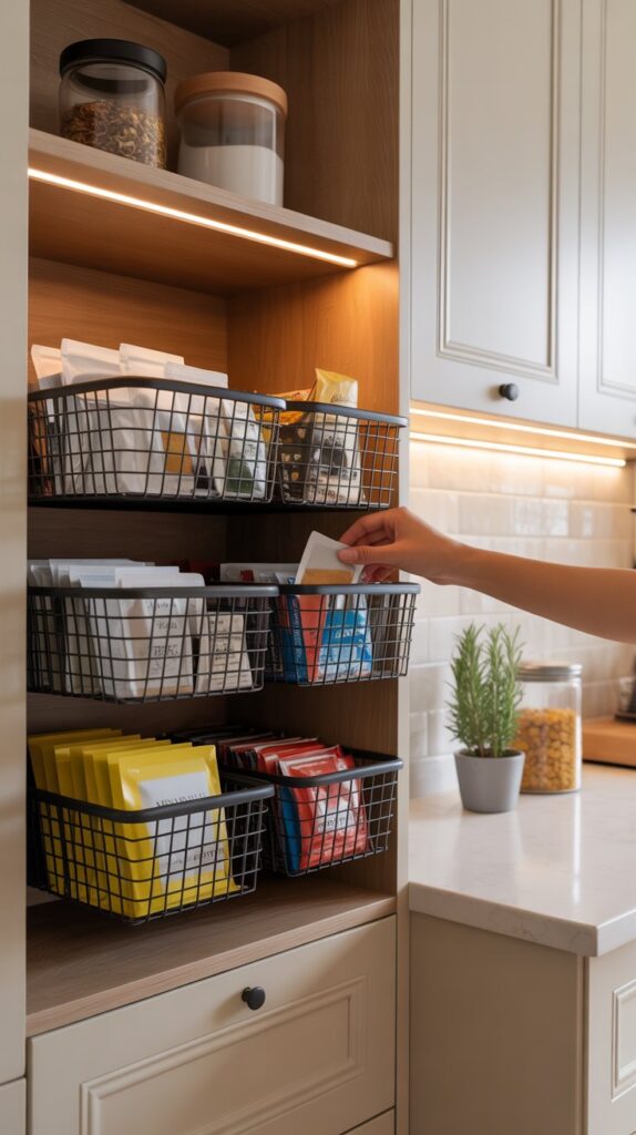Kitchen Cabinet Organization Ideas