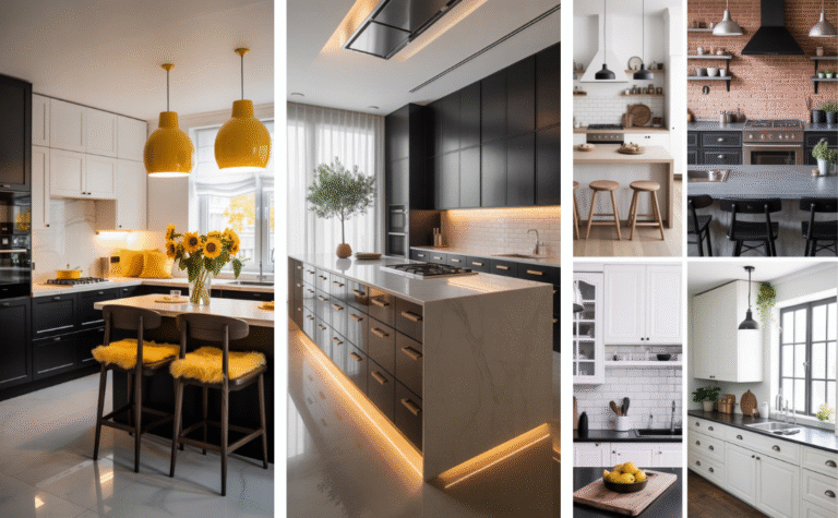 black and white kitchen ideas
