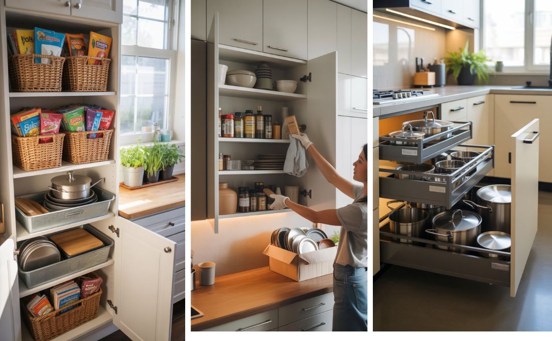 Kitchen Cabinet Organization Ideas