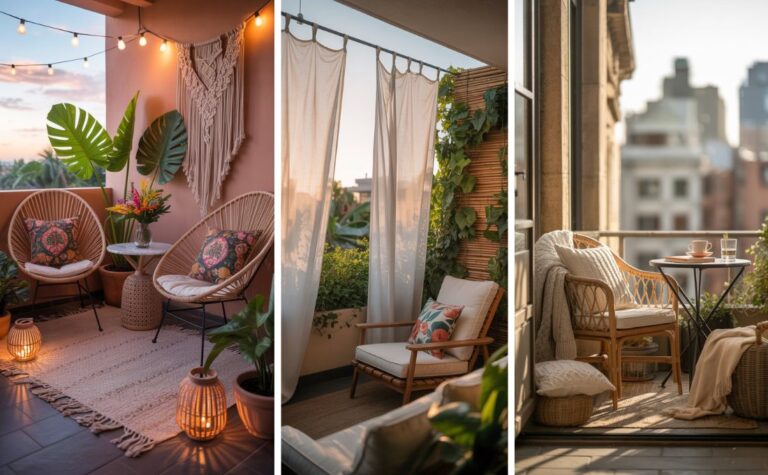 10 Apartment Balcony Decorating Ideas for Small Spaces
