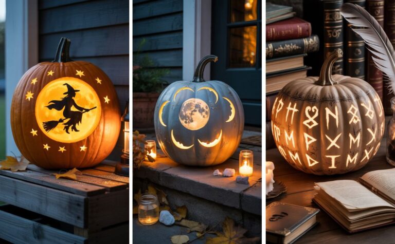 10 Witch Pumpkin Carving Ideas That Feel Like a Spell on Your Porch