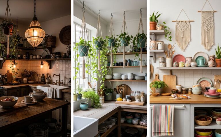 14 Gorgeous Boho Kitchen Ideas for a Cozy, Stylish Home Makeover