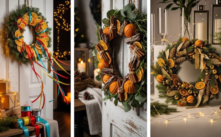 14 Dried Orange Christmas Wreath Ideas That Smell Like Holiday Magic