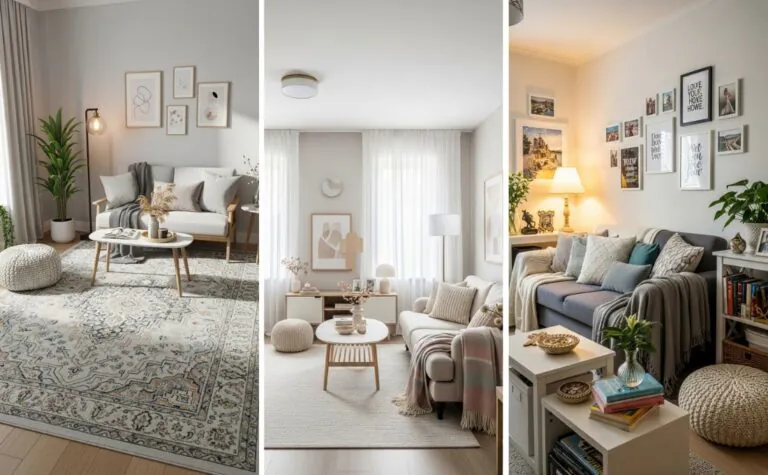 15 Small Living Room Decor Ideas That Make Your Space Feel Bigger
