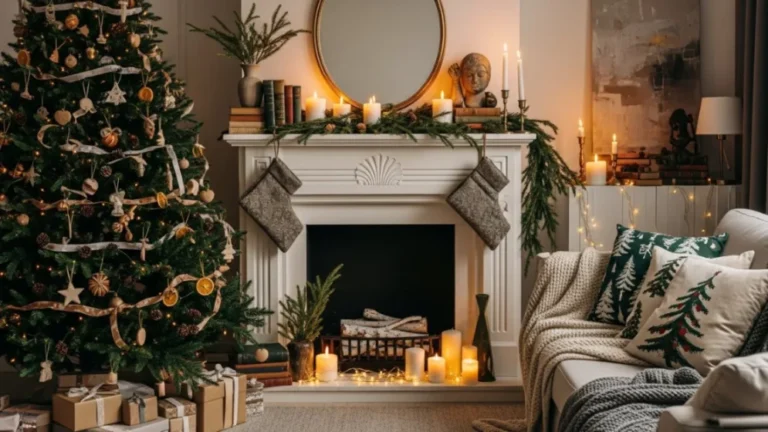 christmas living room