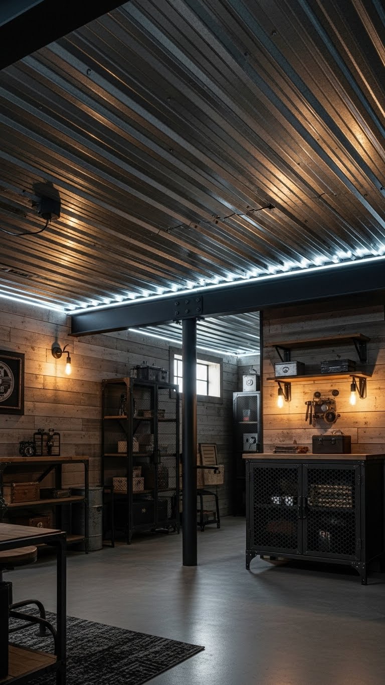 15 Creative Basement Ceiling Ideas to Transform Your Lower Level