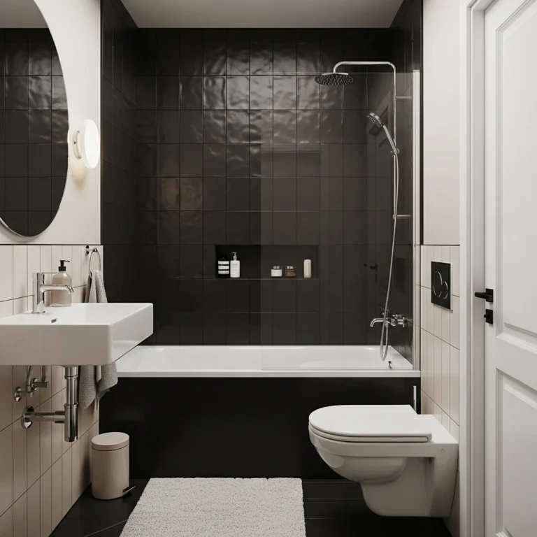 modern small bathroom