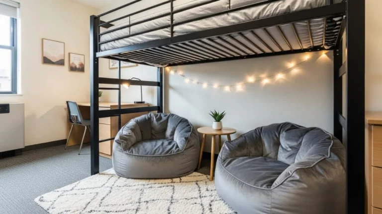 single dorm room