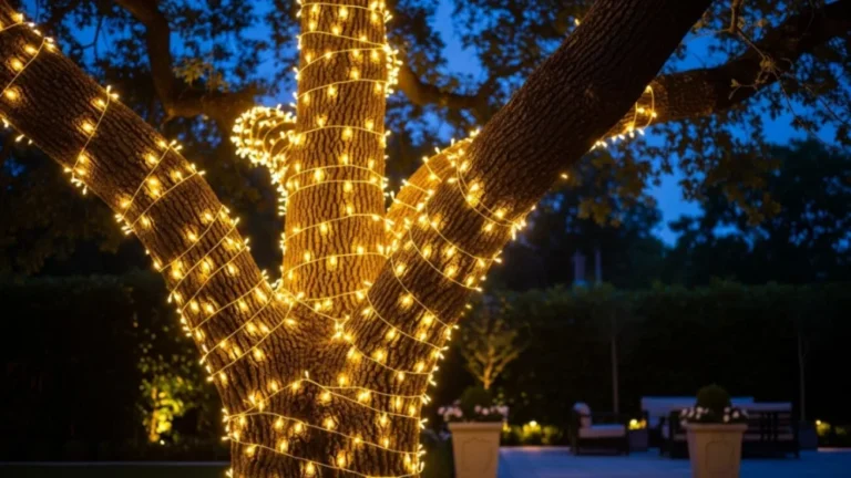 tree lighting ideas