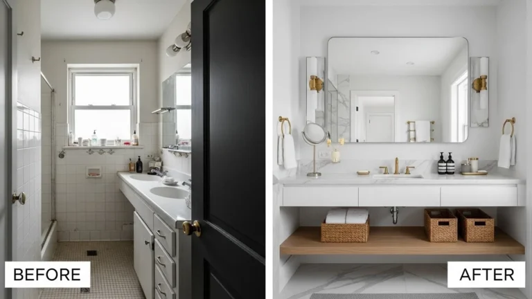Small Bathroom Remodels Before, After