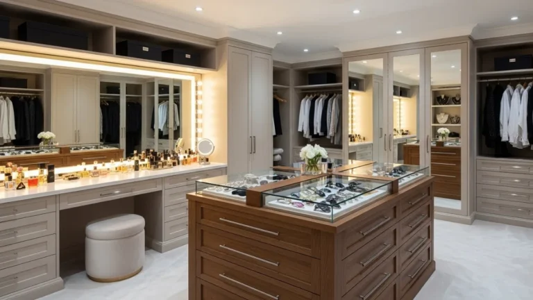 Walk-In Closets with Vanities