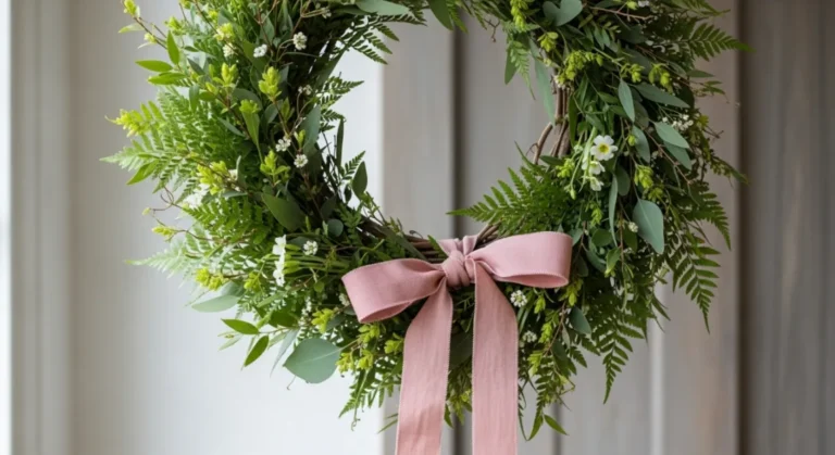 13 Spring Wreath Decoration Ideas That Feel Fresh, Soft, and Naturally Inviting