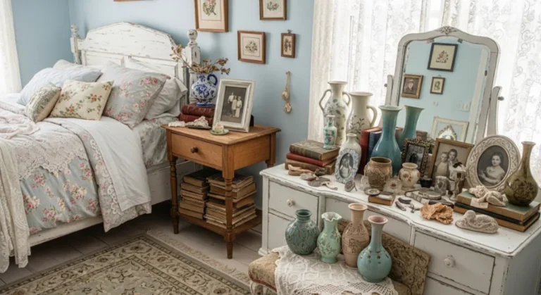 13 Shabby Chic Bedroom Ideas That Feel Soft, Romantic, and Comfortably Lived-In