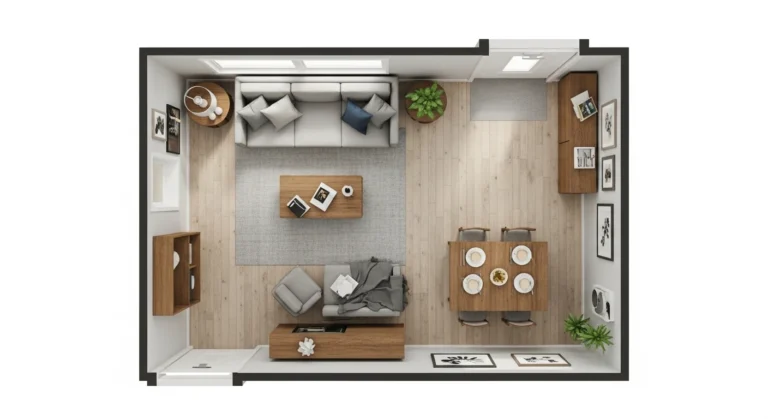 12 Functional Small Living Room With Dining Table Layout Ideas That Actually Work in Real Homes