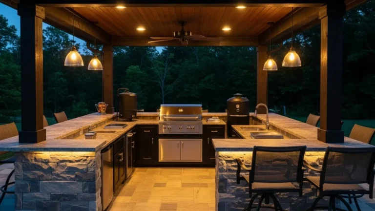Outdoor BBQ Kitchen Ideas