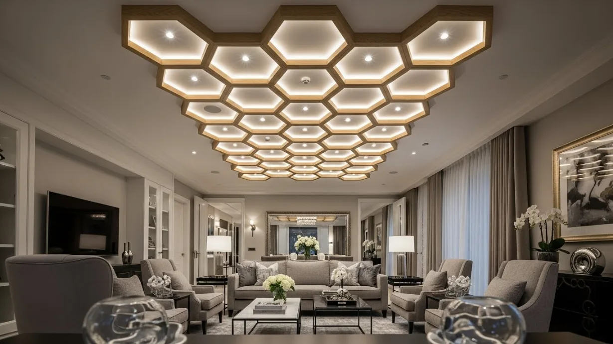 Living Room False Ceiling Design Ideas