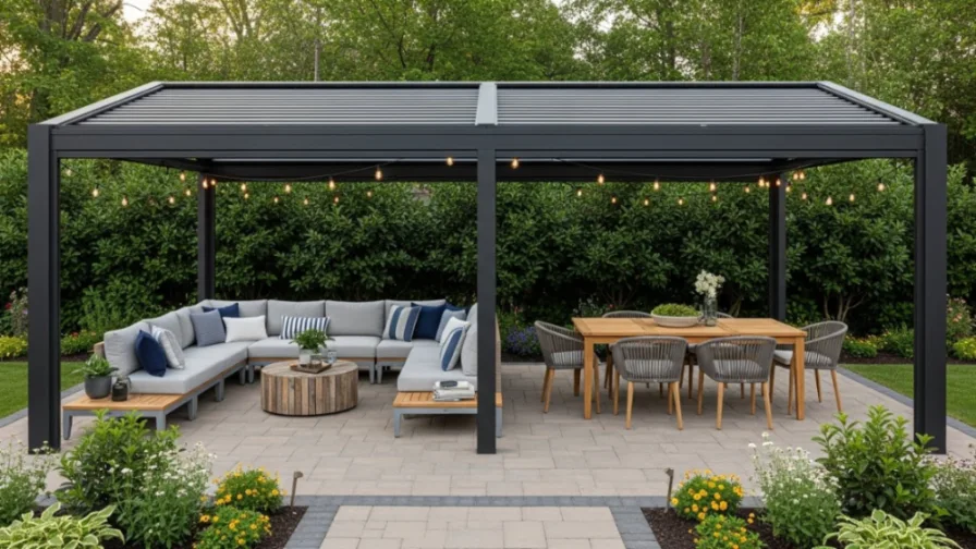 DIY Pergola Ideas for Defined Outdoor Rooms