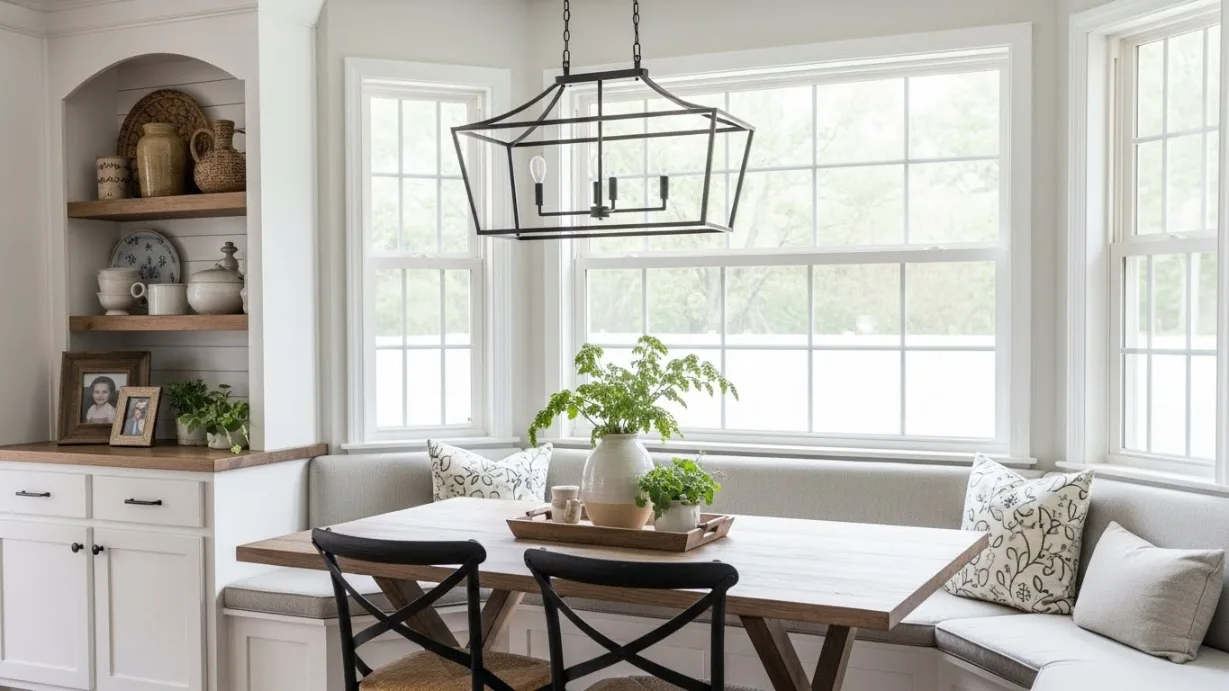 Farmhouse Breakfast Nook Ideas