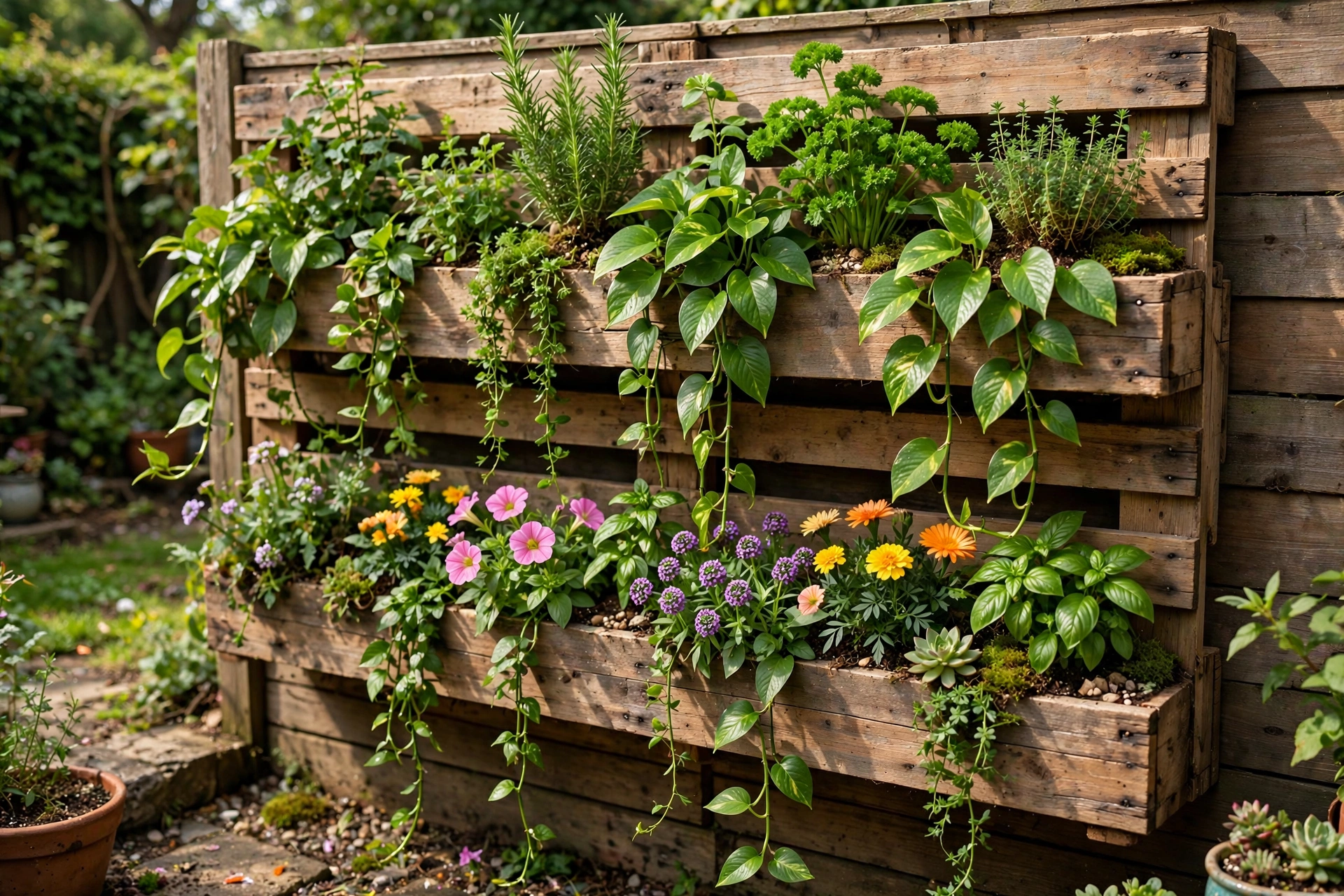 backyard 04 vertical garden