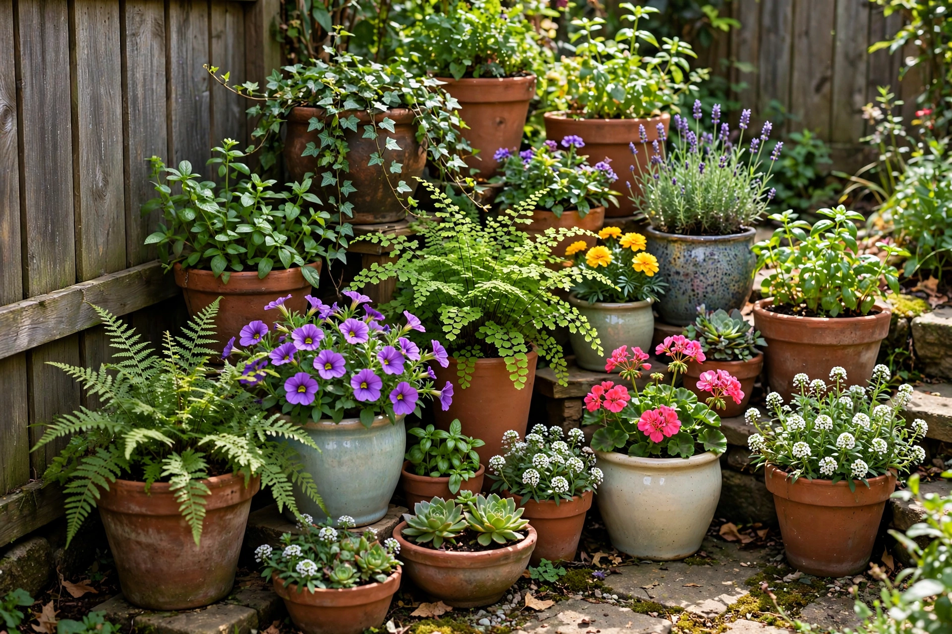 backyard 07 container garden