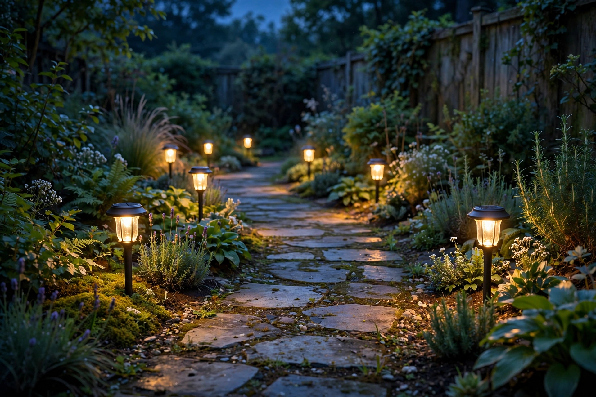 backyard 10 solar lights
