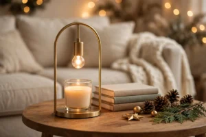 candle warmer christmas styling ideas living room lamp styling