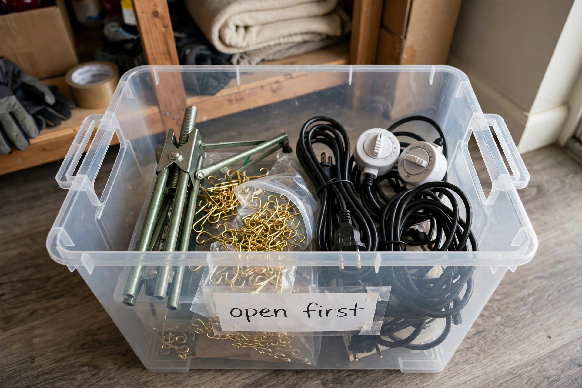 christmas decor storage hacks first box christmas decorating