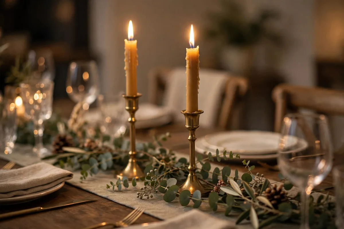 christmas gift ideas for mom brass taper candlesticks