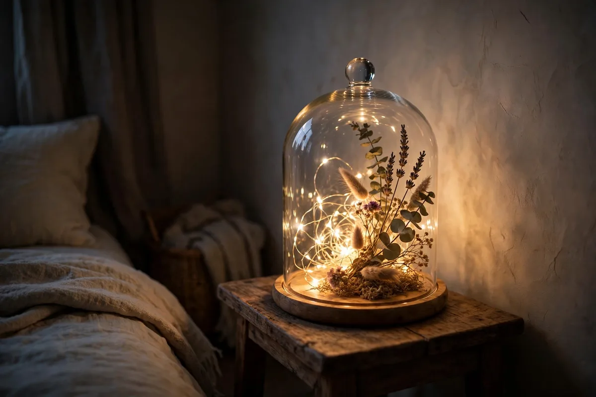 christmas gift ideas for mom fairy lights glass cloche