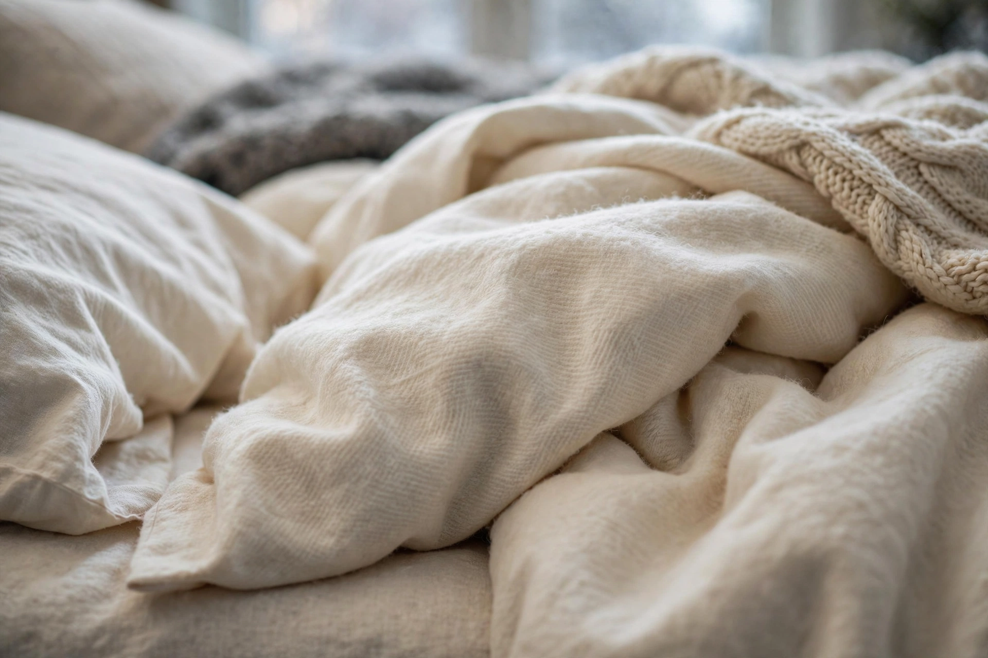 cozy winter bedroom bedding ideas flannel sheets winter