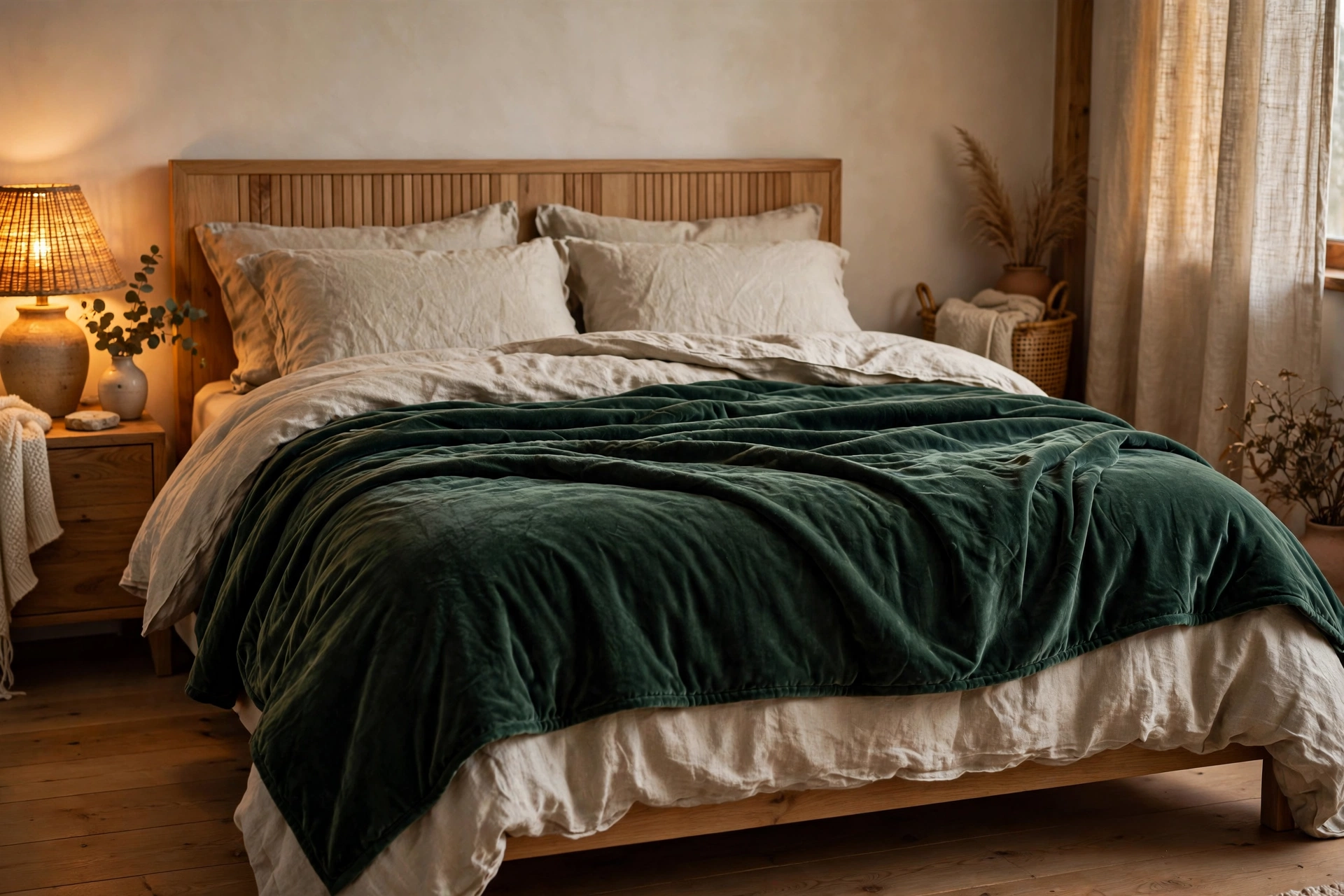 cozy winter bedroom bedding ideas velvet quilt mid layer