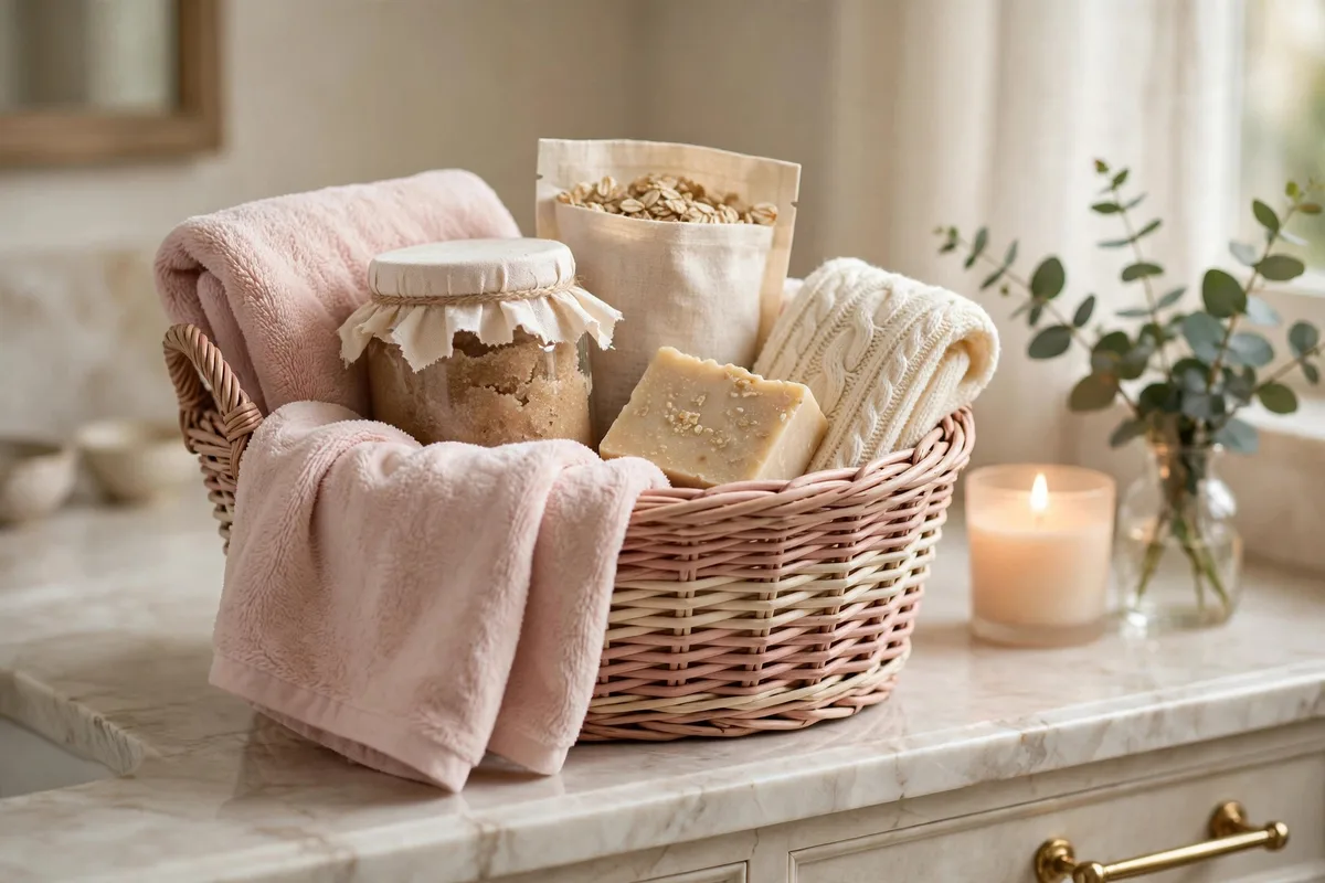 diy christmas gift basket ideas mulled wine cheese basket