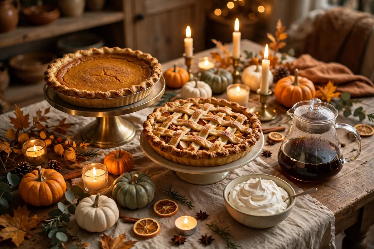friendsgiving tablescape ideas dessert table finale