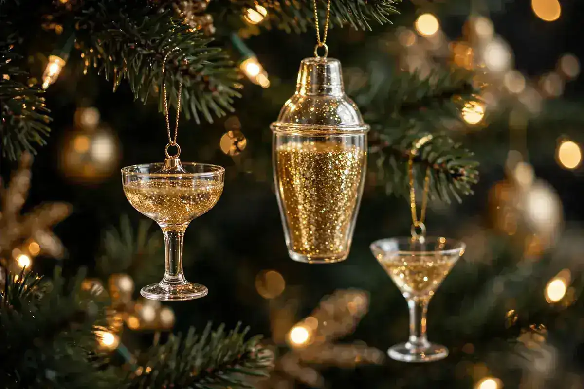 personalized christmas ornaments ideas cocktail ornament gift