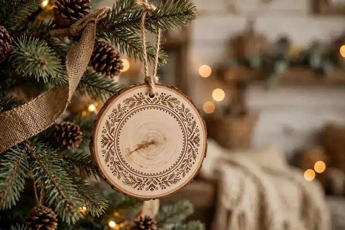 personalized christmas ornaments ideas engraved wood name ornament