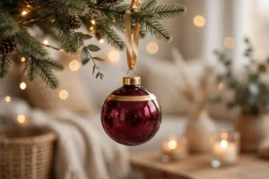 personalized christmas ornaments ideas monogrammed family name bauble